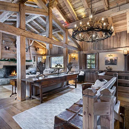 Montagnard A Rochebrune Avec Jacuzzi, Sauna, 6 Chambres, Proche Des Pistes, Accueil 12 Pers - Fr-1-569-37 Chalet Megeve